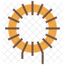 Inductor Electrical Component Electronics Icon