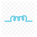 Inductor Circuit Icon