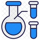 Industria Quimica Investigacion Cientifica Gestion De Laboratorio Icono