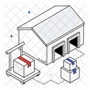 Industrial Laboratory Industrial Lab Chemical Engineering Icon