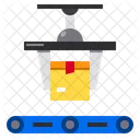 Conveyor Delivery Industrial Machine Icon