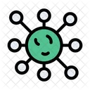 Bacteria Infection Germs Icon