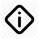 Info Rounded Rhombus Ui User Interface Icon
