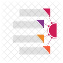 Diagrama Opcao Infografico Ícone