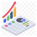 Informe De Analisis Informe Comercial Informe Grafico Icono