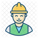 Ingeniero Trabajo Constructor Icono