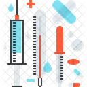 Injecao Seringa Termometro Ícone