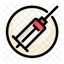 Medical Injector Syringe Icon