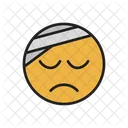 Injury Injured Emoji Icône