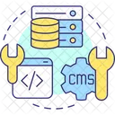 Install CMS on web server  Icon