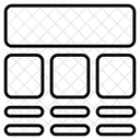 Instruction Website Wireframe Icon