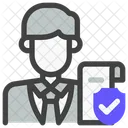 Insurance agent  Icon