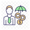 Insurance Agent Insurer Icon