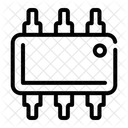 Integrated Circuit Processor Icône