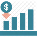 Interest Rate Barchart Bar Chart Icon