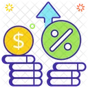 Interest Rate Interest Percentage Capital Interest Icon