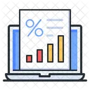 Interest Rate Debts Credit Icon