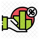 Interest Rate Hand Profit Icon