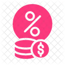 Interest Rate  Icon