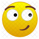 Interesting Look Smile Icon