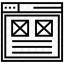 Interface Utilisateur Contenu Web Interface Adaptative Icône