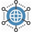 International Network Connection Icon