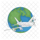 International Flight Flight Airplane Icon