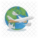 International Flight Flight Airplane Icon