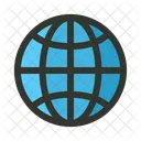 Internet Globe Web Icon