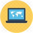 Internet Connection Globe Icon