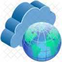 Cloud Computing Network Icon