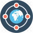 Internet Globe Server Icon