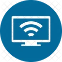 Monitor WLAN Internet Symbol