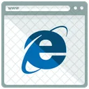 Explorer Webpage Internet Icon