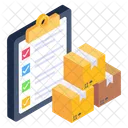 Checklist Inventory Logistics Checklist Icon