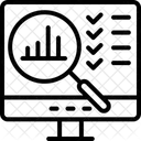 Investigación de mercado  Icono