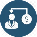 Investment Plan Businessman Dealer Icon