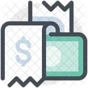 Invoice Cash Payment Icon