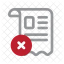 E Commerce Invoice Order Icon