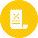 Invoice Bill Statement Icon