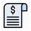 Invoice Bill Receipt Icon