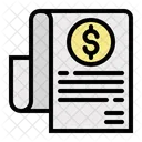 Invoice Bill Receipt Icon