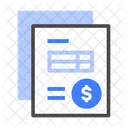 Invoice  Icon