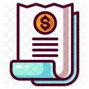 Invoice Bill Receipt Icon