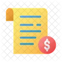 Invoice Billing Money Finance Icon