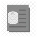 Invoices Bill Budget Icon