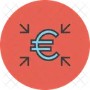 Inward Cash Flow Icon