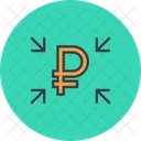 Inward Cash Flow Icon