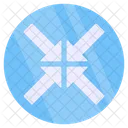 Inward Arrows  Icon