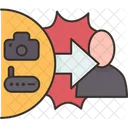 Iot Attack Data Icon